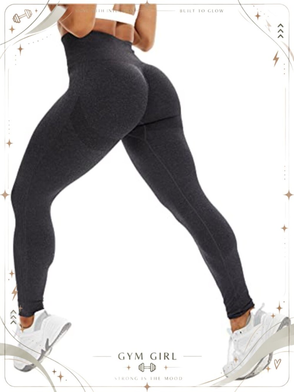 Seamless High Waist Yoga Leggings Seamless Stretch Activewear